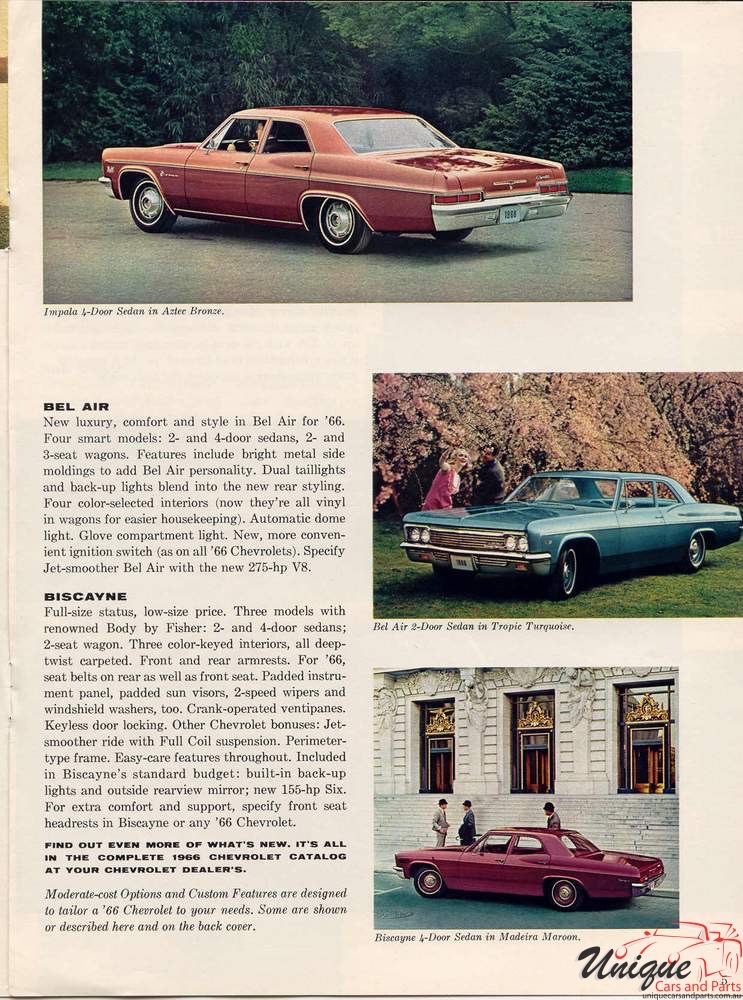 1966 Chevrolet Brochure Page 5